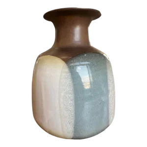 Vintage Mid Century Modern Pottery Craft Large Vase Robert Maxwell Design Ceramic