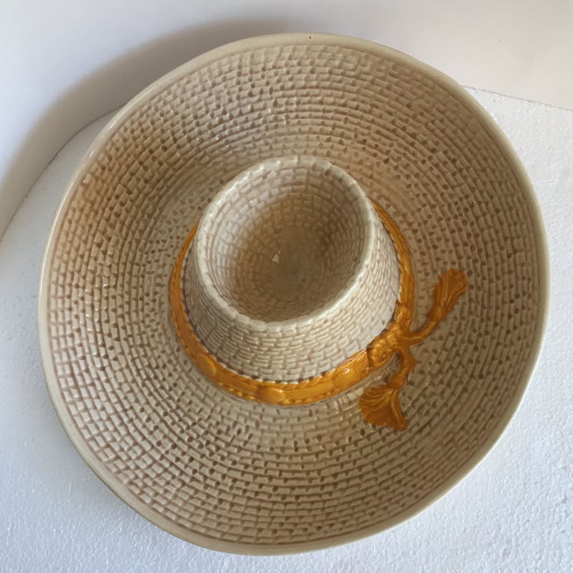 Vintage Sombrero Chips & Salsa Tray Chairish