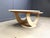 Vintage Two-Tier Travertine Coffee Table, 1970s, in Good conditions. Designed 1970 to 1979