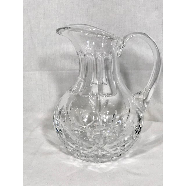 1950s MidCentury Heavy Cut Crystal Pitcher Chairish