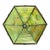 Arts & Crafts Rainaud 6 Panel Slag Glass Lamp, Manner of Bradley & Hubbard C1920 For Sale - Image 12 of 12