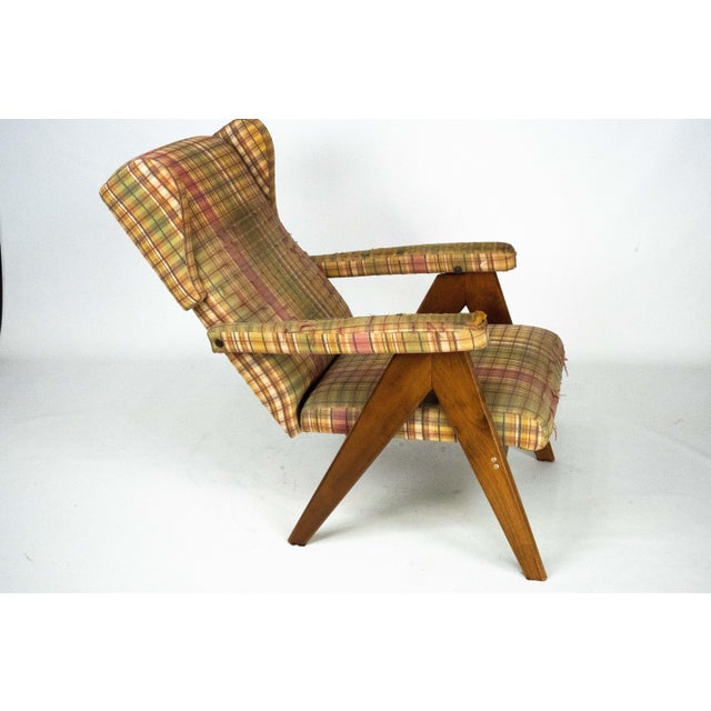 Mid-Century Modern Italian Reclining Armchair, 1960s For Sale - Image 6 of 12