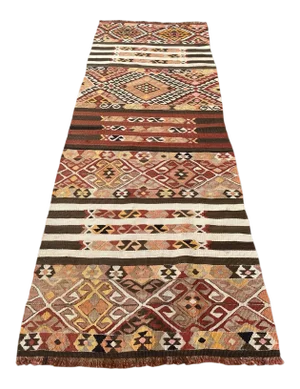 Vintage Turkish Cecim Kilim Rug