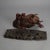 Brown Antique Chinese Carved Wood Sculpture of Water Buffalo with Figures, Circa 1920 For Sale - Image 8 of 10