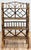 Mid 20th Century Vintage Four Tier Scorched Bamboo Etagere Shelf For Sale - Image 5 of 8