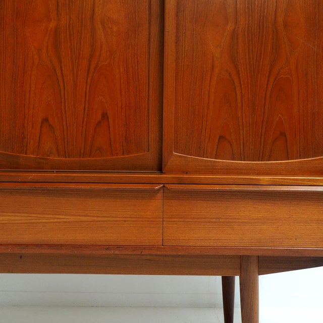 Danish Highboard by Henning Kjærnulf for Vejle Mobelfabrik, 1960s For Sale - Image 10 of 16