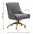 Beatrix Grey Office Swivel Chair For Sale In Los Angeles - Image 6 of 8