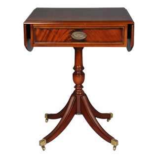 English Side Table in Mahogany For Sale