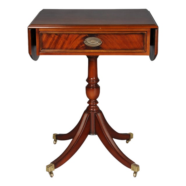 English Side Table in Mahogany For Sale