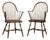 Pair of Signed l.e. Partridge Connecticut Bench-Made Continuous-Arm Windsor Chairs, C. 1960s For Sale