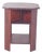 Art Deco Octagonal Side Table in Wood, 1920s For Sale