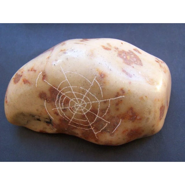 Contemporary Yaacov Agam, River Pebble, 1970, Stone For Sale - Image 3 of 5