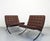 Barcelona Chair in Brown Leather by Ludwig Mies Van Der Rohe for Knoll International For Sale - Image 14 of 14