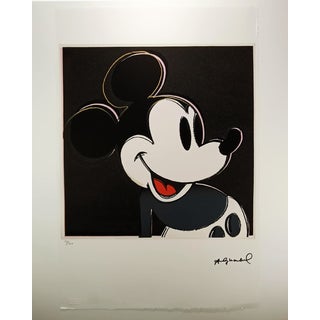 After Andy Warhol, Mickey Mouse, Limited Series Lithograph, 1980s For Sale