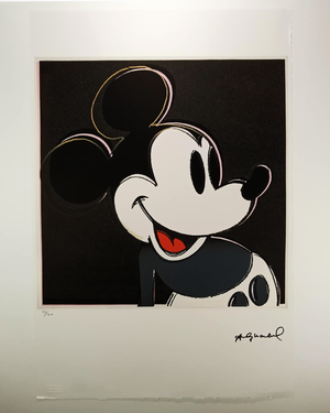 After Andy Warhol, Mickey Mouse, Limited Series Lithograph, 1980s