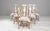 Rococo 20th Century Swedish Rococo Revival Wood Patinated Dining Chairs - Set of 3 For Sale - Image 3 of 18