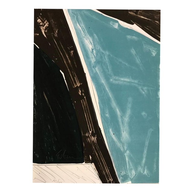 Ulrich Erben, Erken Meeting 4, 1987, Lithograph For Sale