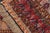 Shabby Chic Soumak Rust/Ivory Wool Rug - 6'2'' X 8'0'' For Sale - Image 9 of 10