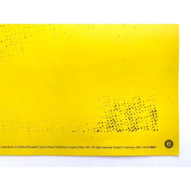 Raspberry Red Andy Warhol Foundation Vintage 1992 Lithograph Print Extra Large Pop Art Poster " Cow " 1971 For Sale - Image 8 of 10