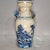 Blue and White Porcelain Vases With Landscape Motif - Set of 2 For Sale - Image 4 of 10