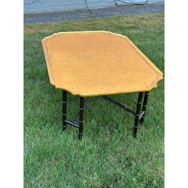 Chinoiserie Vintage Kittenger Tray Style Coffee Table For Sale - Image 3 of 11