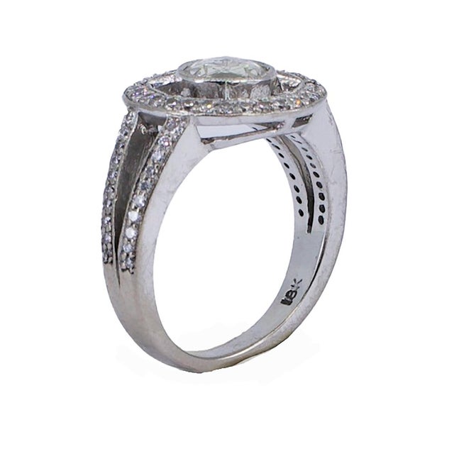 Late 20th Century Rose Diamond Ring, Size 6.25 For Sale - Image 4 of 4