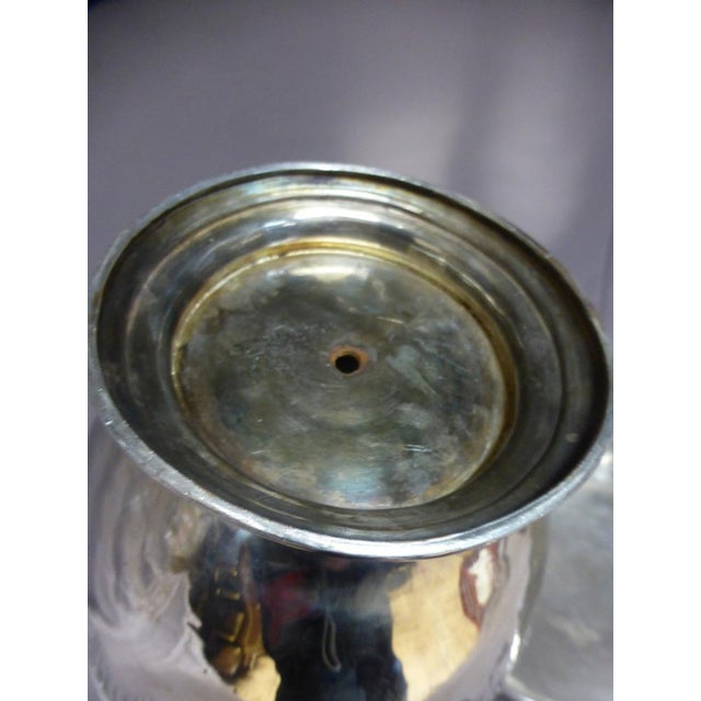 Silver 19th Century Silver Plated Basin and Ewer, Set of 2 For Sale - Image 8 of 12
