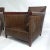 Absolutely stunning pair of vintage Coastal lounge chairs designed by John Hutton for Donghia. The chocolate colored...