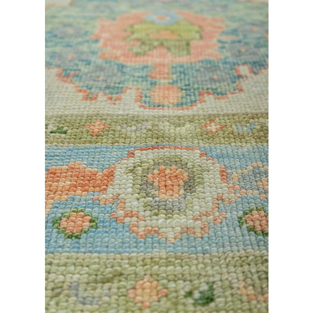 Turkish Turkish Oushak Rug 2'10"x 5'11" #20115 For Sale - Image 3 of 8