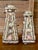 Vintage Handcrafted Coastal Seashell Encrusted Plaster Obelisk Candleholders, Pair For Sale - Image 10 of 12