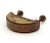 Art Deco Pair of Mid 20th Century European Bronze Art Deco Semicircle Drawer Pulls For Sale - Image 3 of 7