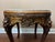 Wood Antique French Renaissance Revival Center Table Round Marble Carved Walnut C1900 For Sale - Image 7 of 18