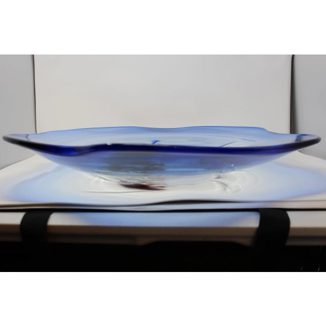 This incredible sculpted centerpiece was one of the last monumental pieces by one of Murano's top Glass Masters, the late...