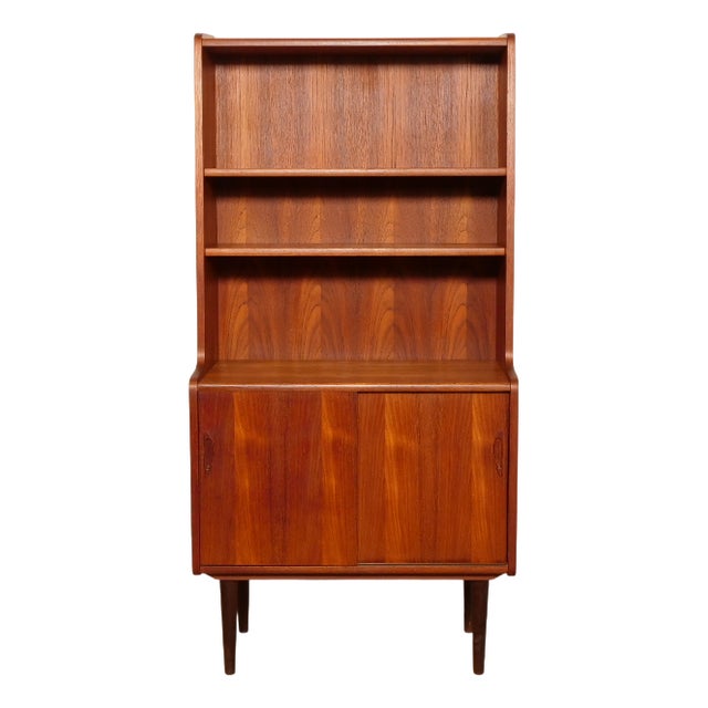 Vintage Bookcase in Teak, 1960s For Sale