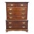 Cresent Furniture Solid Cherry Traditional Style 40" Chest on Chest 2216 For Sale