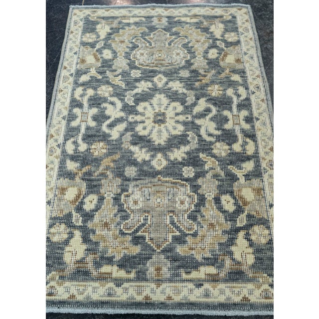 Turkish Oushak Rug 1'7" x 2'5" #20444 Explore a curated collection of hallway runners, wool rugs, and handmade...