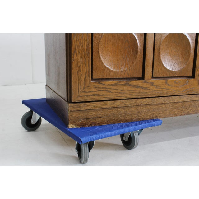 Vintage Brutalist Sideboard from Gerhard Bartels, 1970s For Sale - Image 9 of 12