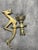 Art Deco Bronze Wall Sconces with Tulip Shades and Dragons, 1890s, Set of 2 For Sale - Image 10 of 11