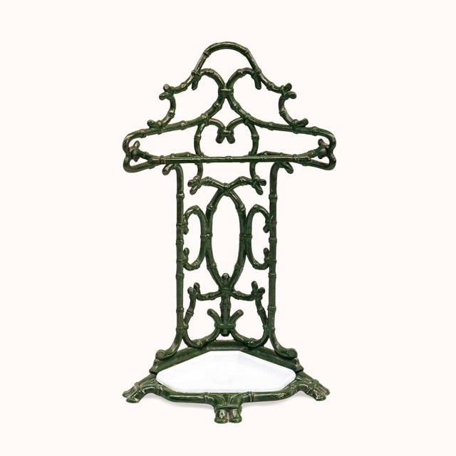 French Cast Iron Umbrella Stand For Sale - Image 4 of 5