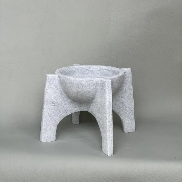 Contemporary Hand Carved Marble Sculpture by Tom Von Kaenel For Sale - Image 3 of 6