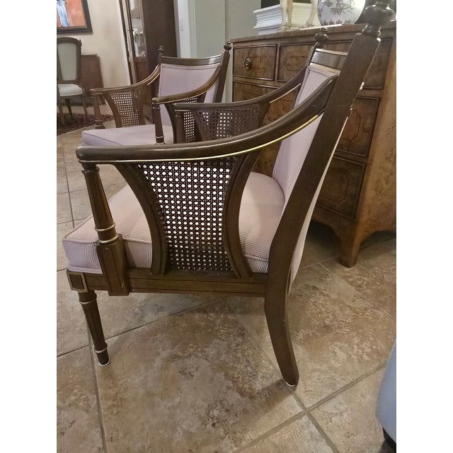 Pair of Vintage Louis XVI Style Armchairs For Sale - Image 15 of 18