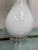 Transparent Opaline Teardrop Table Lamps, Pair For Sale - Image 8 of 12