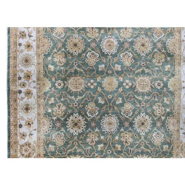 Late 20th Century Indian Tabriz-Style Rug For Sale - Image 11 of 15