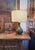 Olive Green Ceramic Table Lamp For Sale In Los Angeles - Image 6 of 6