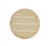 2020s Eclipse Outdoor Solid Teak Wood Natural Look End Table For Sale - Image 5 of 8