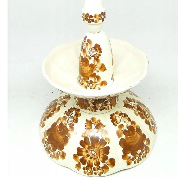 Pop-Art Pendant Lamp, Bolesławiec, Poland, 1950s For Sale - Image 4 of 6