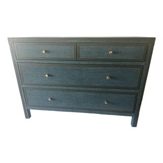 21st Century Bespoke Dresser Textured Finish With Leather Accents by Made Goods For Sale