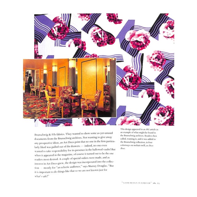 Paper "Brunschwig & Fils Style" 1996 Douglas, Murray & Irvine, Chippy For Sale - Image 7 of 12