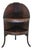 Early 20th Century Empire Style Mahogany Corner Etagere For Sale