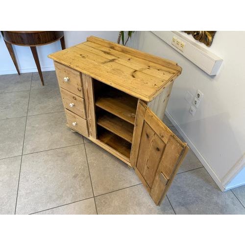 Rustic Bread Buffet in Wood For Sale - Image 9 of 10